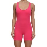 Butt Lift One-Piece Yoga Suit Sports Stretch Tight Fitting One-Piece Tight Fitting Jumpsuit