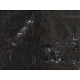 Women Solid Sequin Loose Shirt Dress