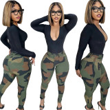 Women Camouflage Cargo Pants