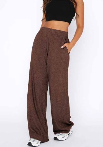 Women Casual Straight Pants