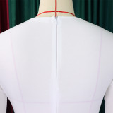 Women's Fall/Winter Chic Elegant Office African Dress