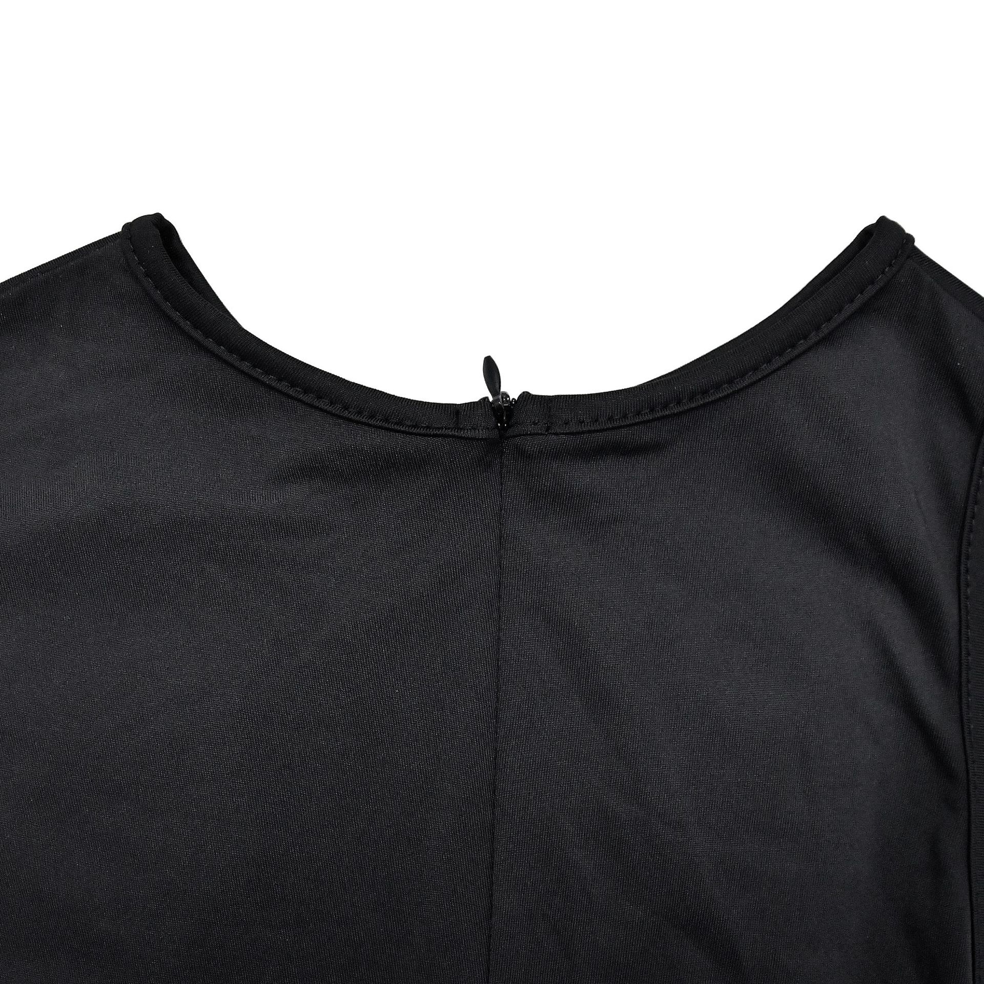 Solid One-Shoulder Asymmetric Dress for Evening Events