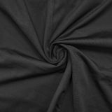 Fashionable Women's Solid Color One Shoulder Round Neck Sexy Dress
