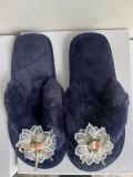 Women warm furry slippers