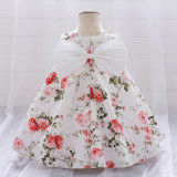 Girl printed princess dress
