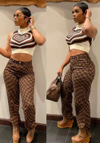 Women Slit Casual Pants Women Slit Casual Pants