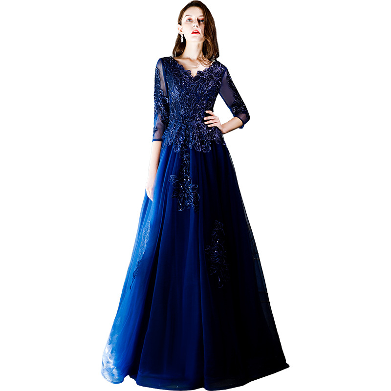 Women Formal Party Noble and Elegant Evening Dress