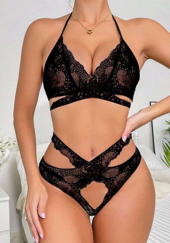 Women Lace Sexy Lingerie Set