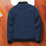 Men's Casual Zip Stand Collar Jacket