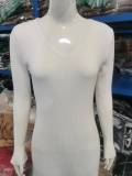 Women Bell Bottom Ribbed Knitting Dress