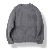 Men's Casual Solid Round Neck Knitting Cardigan Jacket