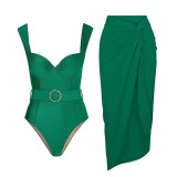 Women Sexy Holidays Beach One Piece Swimwear