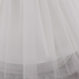 Girl Puff Sleeve Princess Dress