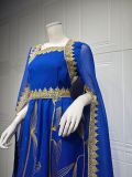 Muslim Abaya Embroidered Abai Women Indonesian Dress