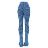 Women's Clothes Furry Texture High Stretch Fashion Casual Versatile Slim Pants