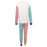 Christmas Family Wear Printed Loungewear Pajama Two-piece Set