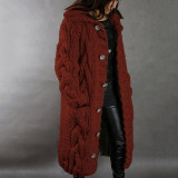 Plus Size Women Sweater Jacket