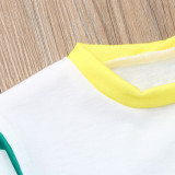 Christmas Family Wear Printed Loungewear Pajama Two-piece Set