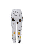 Halloween Women printed loose leggings sweatpants