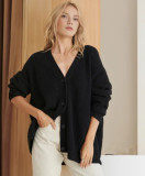 Women Autumn V-neck Knitting Cardigan Sweater