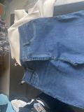 Plus Size Women Stretch Denim Pants