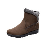 Winter Women's Warm Snow Boots Plus Size Cotton Boots