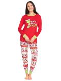Parent-Child Autumn Clothing Family Cartoon Christmas Suit Trendy Pajamas