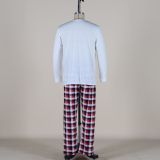 Christmas Elk Print Parent-Child Wear Long-Sleeved Pajamas Set Home Wear Family Outfits