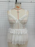 Sexy Lingerie Plus Size Sexy Hollow Bodysuit