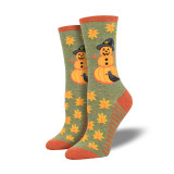 Halloween Creative Funny Pumpkin Jacquard Trendy Socks For Men And Women Mid-Calf Socks