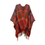Women shawl blanket ethnic style cloak coat cloak scarf