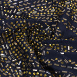 Women Sexy Beaded V-Neck Stretch Jumpsuit