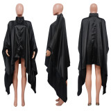 Women Fall Pleated Solid Shirt