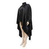 Women Fall Pleated Solid Shirt