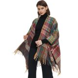 Women shawl blanket ethnic style cloak coat cloak scarf