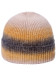 Autumn and winter gradient tie-dye printed warm hat rainbow woolen hat