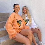 Autumn women's loose fashionable and casual two-piece shorts set