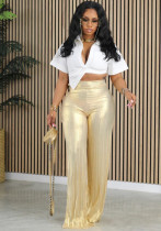 Women's Clothing Autumn and Winter Beauty Strip Fashion Casual Pants