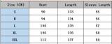 Women Fall and winter V-neck printed long-sleeved dress