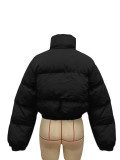 Fall and Winter Women Padding Crop Jacket