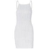 Women Summer Backless Bodycon Sexy Mini Dress