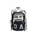 Women's Autumn And Winter Printed Sports Long Sleeve Two-Piece Skirt Set