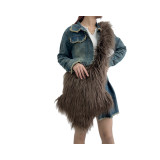 Fashion Girl Furry Messenger Bag