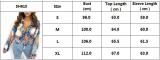 Women's Tops Spring Autumn Turndown Collar Printed Long Sleeve Button-Down Shirt