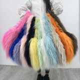 Style Trendy Heart Bag Women's Fur Bag Heart-Shaped Cute Crossbody Bag Shoulder Bag