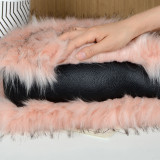 Fur Plush Bag Fashion Portable Shoulder Imitation Fur Bag