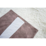 Women Sexy Long Sleeve Square Neck Slit Dress