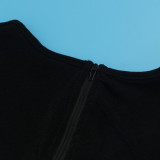 Sexy Slim Side Open Waist Nightclub Bodycon Dress