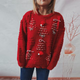 Christmas Women Pearl Christmas New Year Sweater
