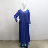 Women Arabian Beaded Chiffon Robe